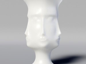 viso vase Modèle 3D