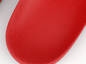 rubber slip-on sandals 3D Model