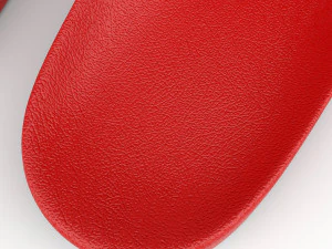 rubber slip-on sandals 3D Model