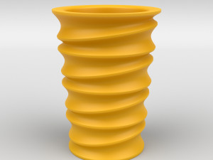 swizzle planter 3D-Modell