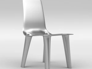 grown nickel chair 3D Model