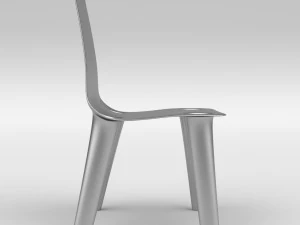 grown nickel chair 3D Model