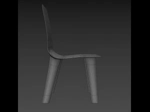 grown nickel chair 3D Model