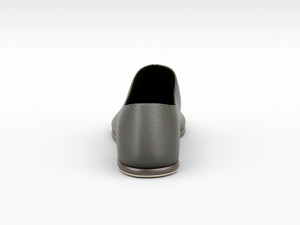 tabi leather loafers Modèle 3D