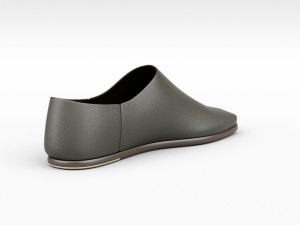 tabi leather loafers Modèle 3D