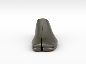 tabi leather loafers Modèle 3D
