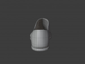 tabi leather loafers Modèle 3D