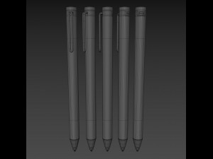 wacom bamboo tip pen 3D Модель
