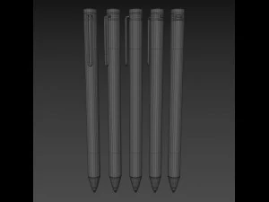wacom bamboo tip pen 3D Model