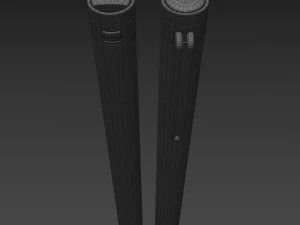 wacom bamboo tip pen 3D Model