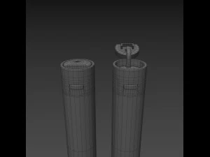 wacom bamboo tip pen 3D Model