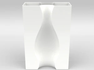 illusion vase set 3D Model