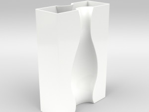 illusion vase set Model 3D