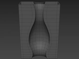 illusion vase set 3D Model