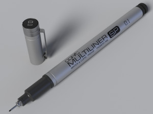 copic multiliner sp 3D-Modell