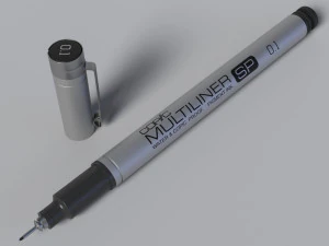copic multiliner sp 3D Model