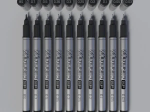 copic multiliner sp 3D Model
