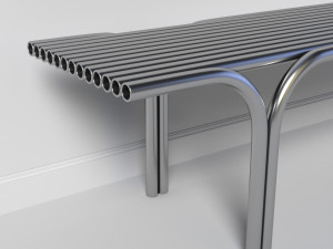 alltubes bench Model 3D