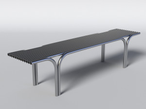 alltubes bench Model 3D