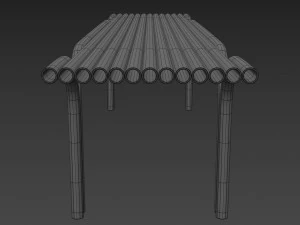 alltubes bench 3D Model