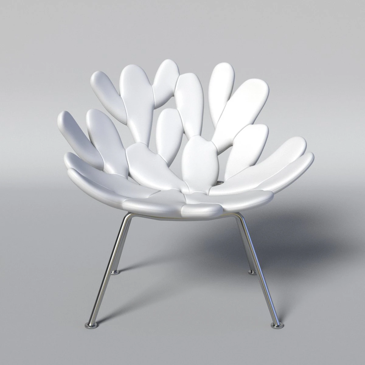 filicudi armchair 3D Model .c4d .max .obj .3ds .fbx .stl .blend 