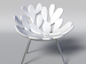 filicudi armchair 3D Model