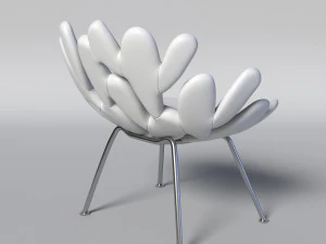 filicudi armchair 3D Model
