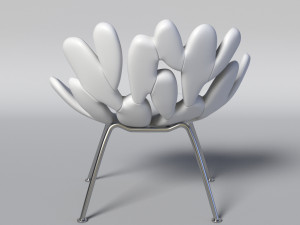 filicudi armchair 3D Model