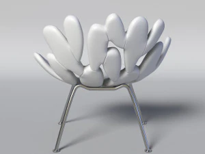 filicudi armchair 3D Model