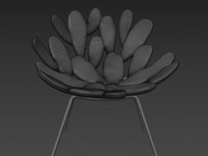 filicudi armchair 3D Model
