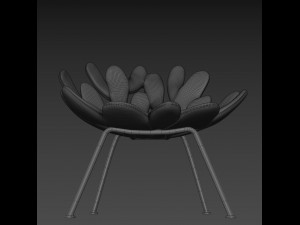 filicudi armchair 3D Model