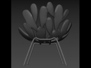 filicudi armchair 3D Model