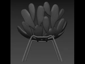 filicudi armchair 3D Model