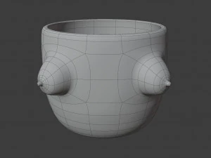 dru planter 3D Model