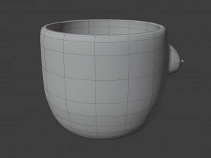 dru planter 3D Model