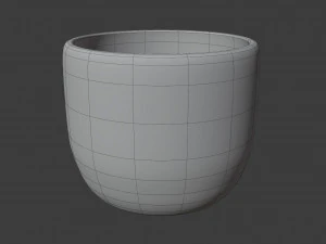 dru planter 3D Model
