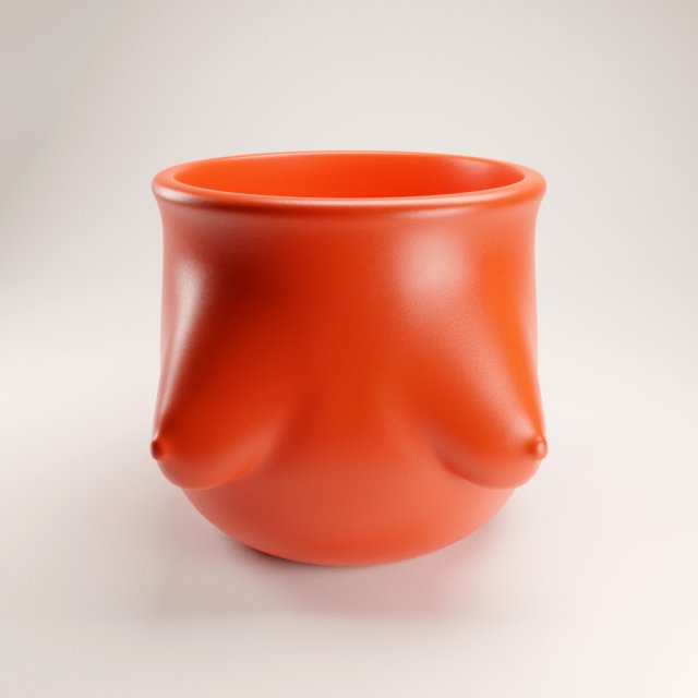amalia planter 3D Model .c4d .max .obj .3ds .fbx .stl .blend 