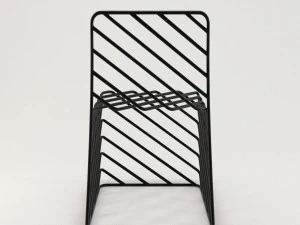 thin black lines chair 3D Model