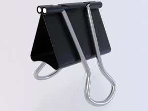 binder clip 3D Model