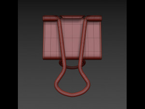 binder clip Modello 3D