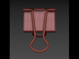 binder clip 3D Model