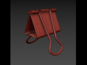 binder clip Modello 3D