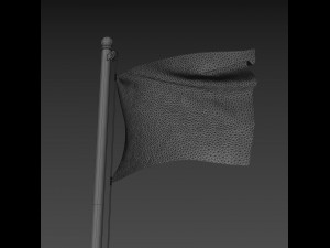 pirate flag Model 3D