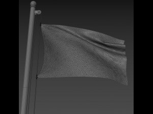 pirate flag Model 3D