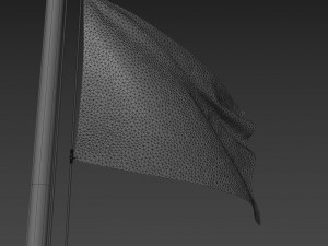 pirate flag Model 3D