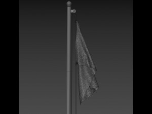 pirate flag Model 3D