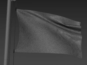flag of china 3D Model