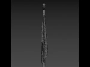 flag of china 3D Model