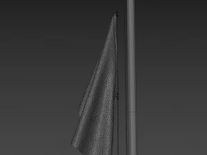 flag of china 3D Model