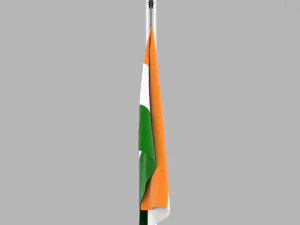 flag of india 3D Model